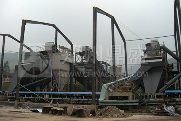 四川省廣安市石灰石生產(chǎn)線11