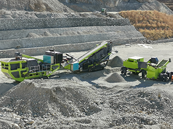 移動(dòng)式砂石生產(chǎn)線(xiàn)