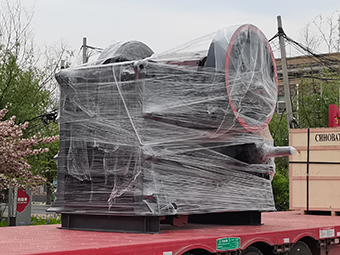 顎破圓錐破大口徑制砂機(jī)發(fā)貨-請(qǐng)查收