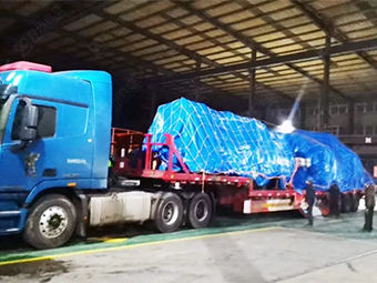 鄭州鼎盛首批模塊化金屬回收線(xiàn)和金屬提純線(xiàn)設(shè)備發(fā)往阿聯(lián)酋鋼鐵